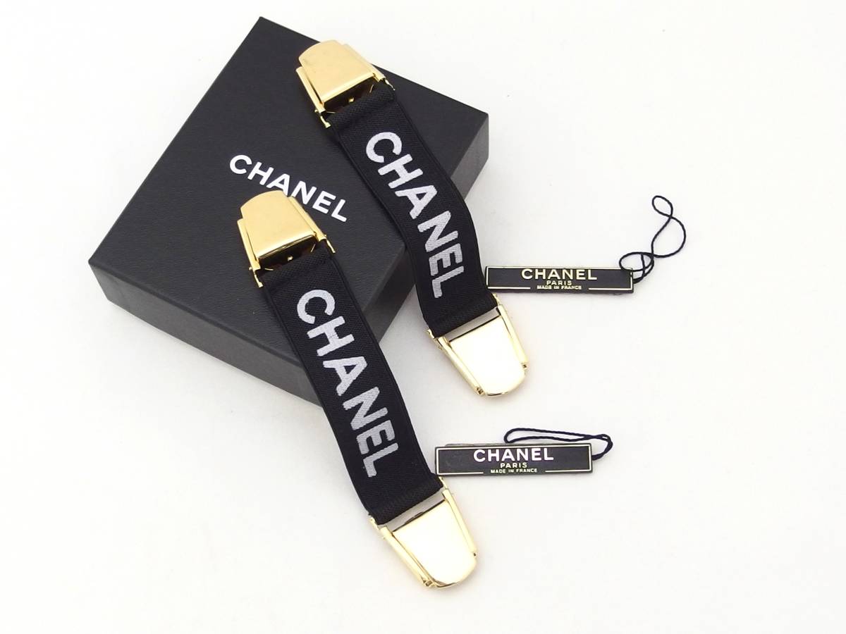 CHANEL シャネル アームバンド ブラック ゴールド金具 ヴィンテージ