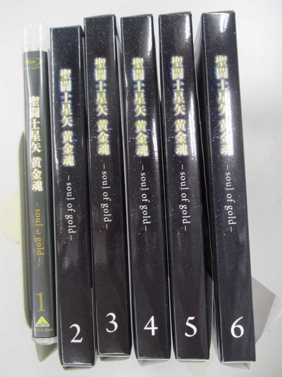 在庫一掃】 聖闘士星矢 1~6〈特装限定版〉DVD全巻 黄金魂-soul of