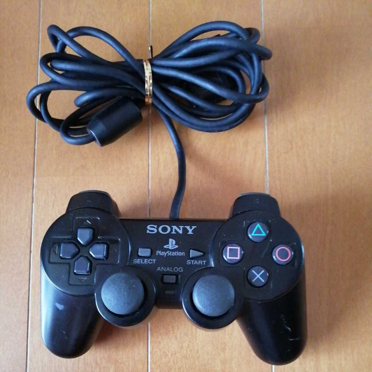 美品本体　プレイステーション2 SONY PS2 PlayStation2 プレステ2 ソニー ブラック SCPH-30000 動作確認済　封印シール有り