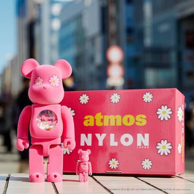 MEDICOM TOY BE@RBRICK atmos × NYLON JAPAN 100% & 400% www