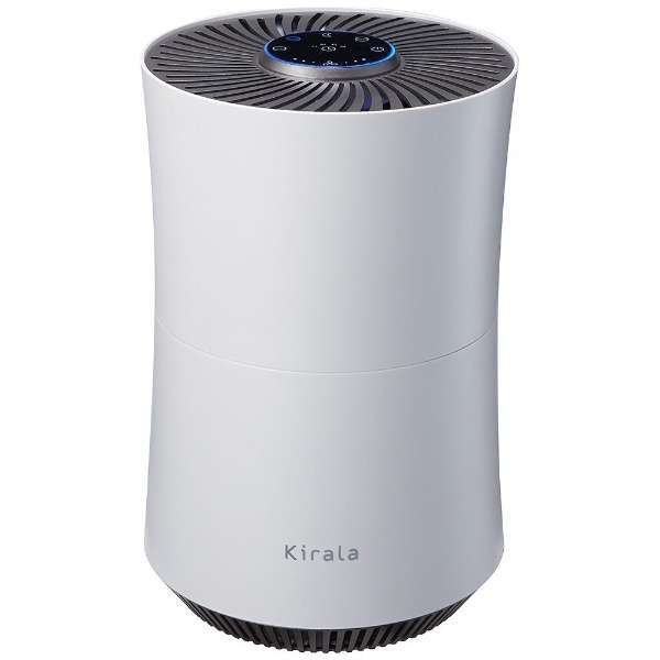 新品未開封】ハイブリッド空気清浄機 Kirala Air Prato ホワイト-