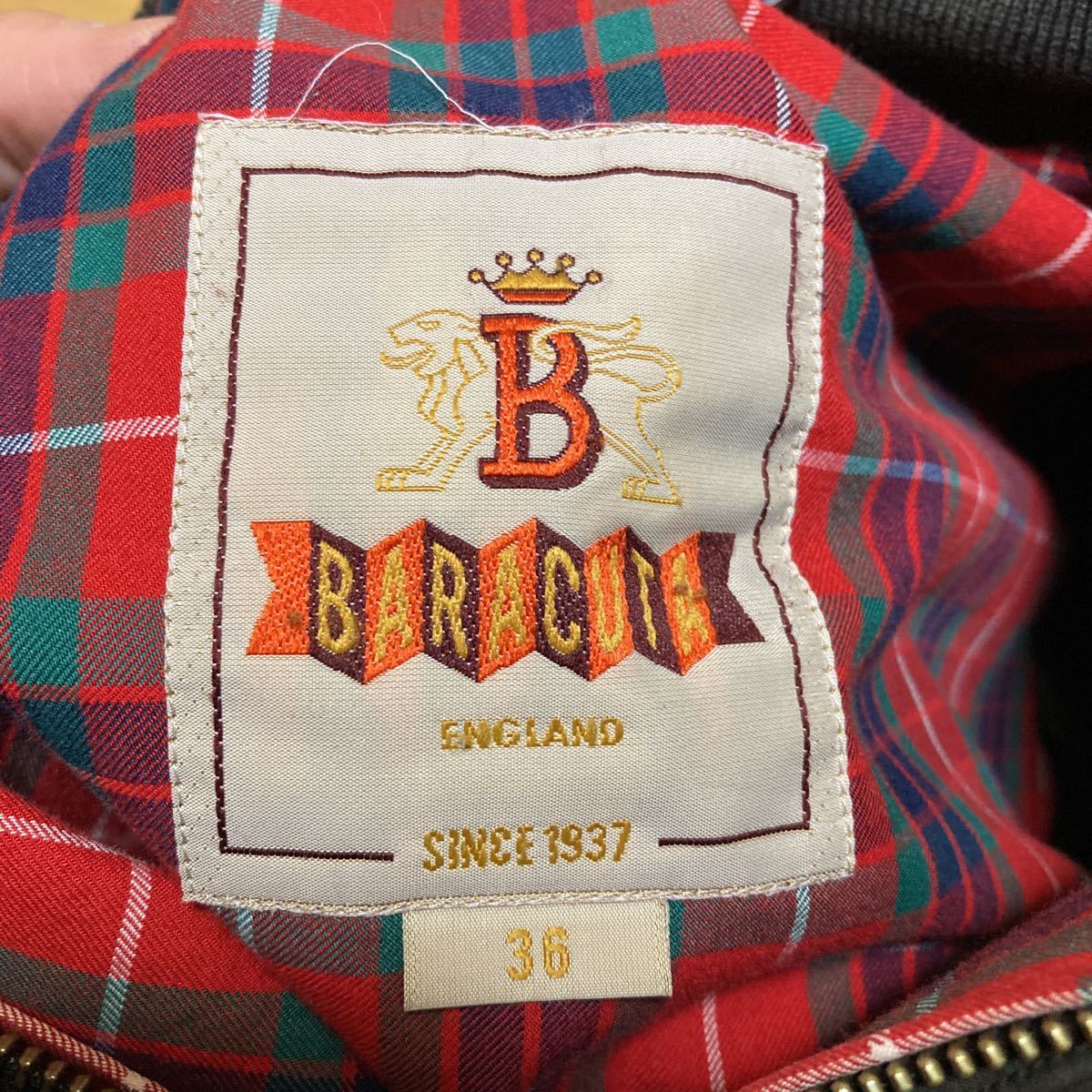 魅力的な バラクータ BARACUTA G4 サイズ36 希少 希少 イングランド製