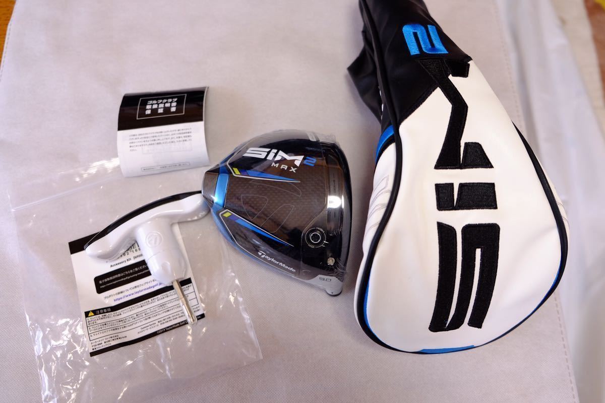 新品】テーラーメイド SIM2 MAX 9度 ドライバーヘッド www.gastech.com.tr