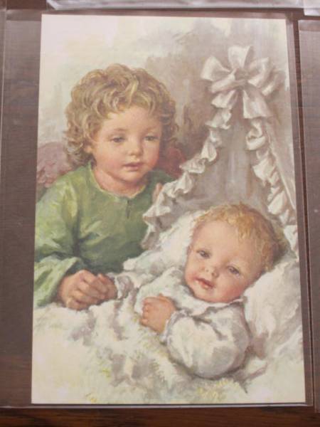 ..* baby . see .. man * Christianity picture Christmas card 