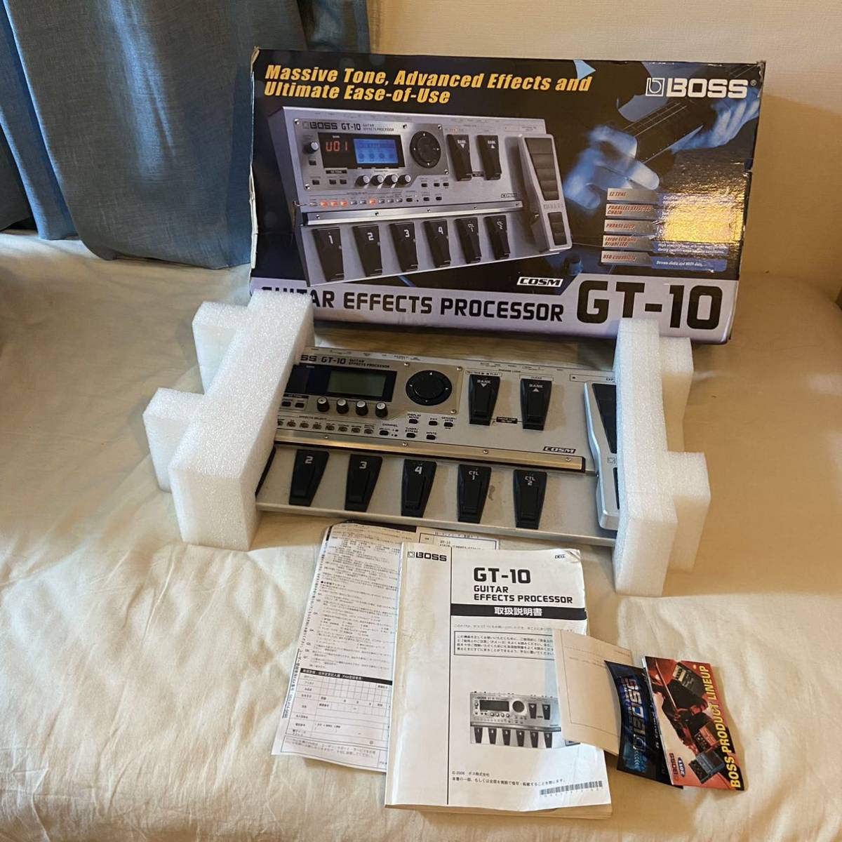 BOSS GT-10 ギターマルチエフェクター COSM ボス Roland 元箱付き 現状