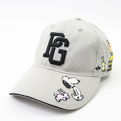 即決】【新品】PEARLY GATES パーリーゲイツ ×スヌーピー キャップ