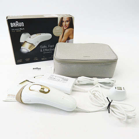 1円】BRAUN ブラウン PL-5117 光美容器 シルクエキスパート Pro5