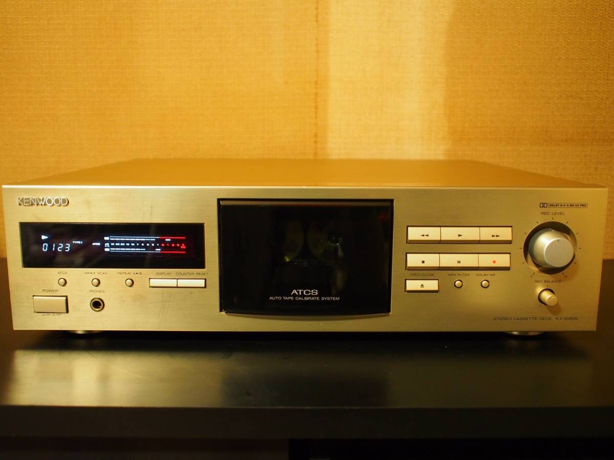Yahoo!オークション - KENWOOD KX-5080S 動作品 カセットデッキ Yahoo!オークション - KENWOOD KX-5080S 動作品 カセットデッキ