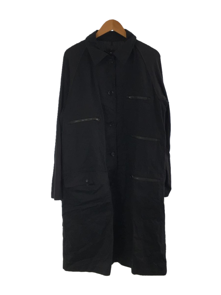 Y-3◇ステンカラーコート/M/コットン/BLK www.gastech.com.tr