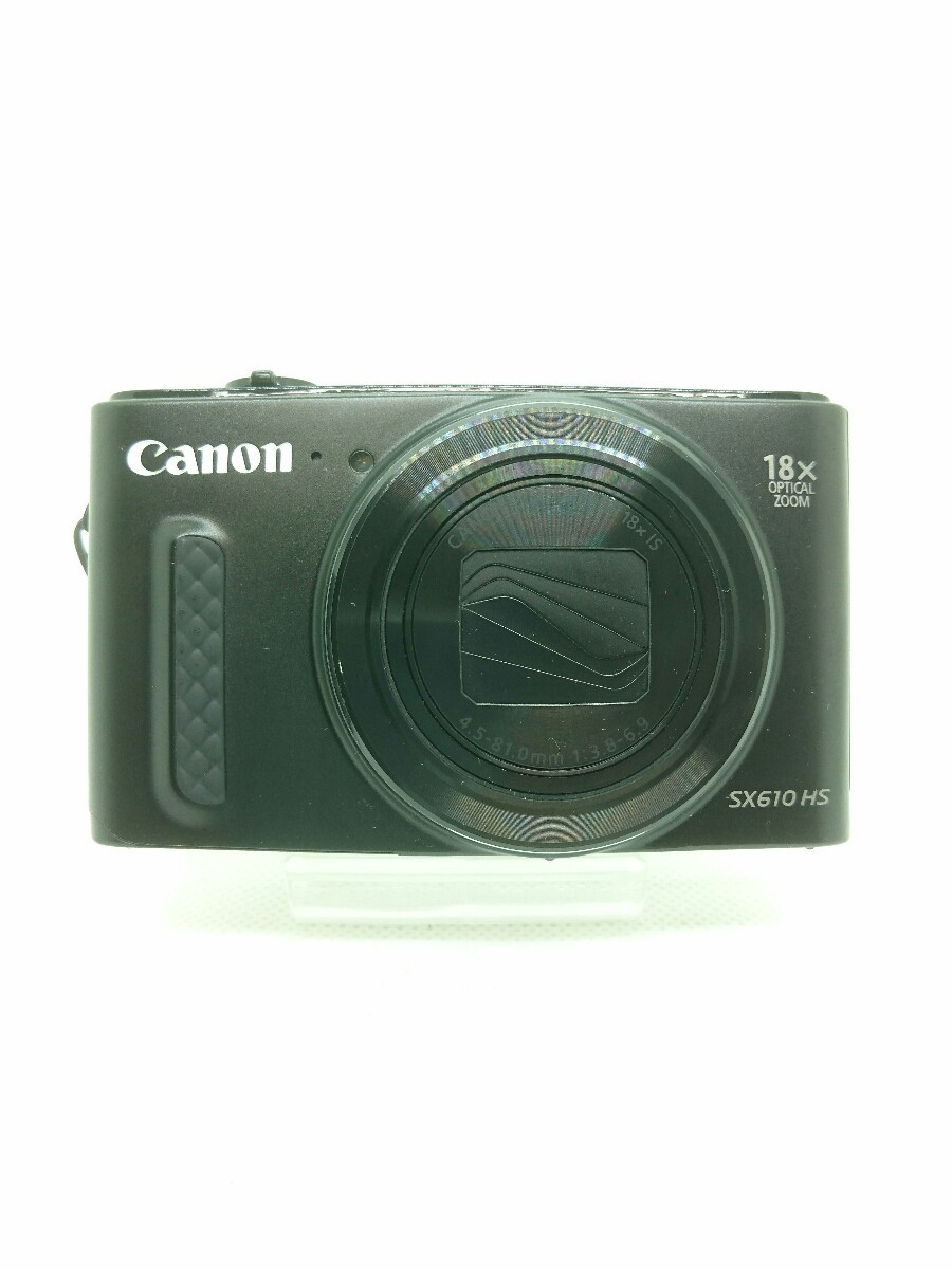 最大77%OFFクーポン Canon PowerShot SX610 HS ブラック 2020万画素