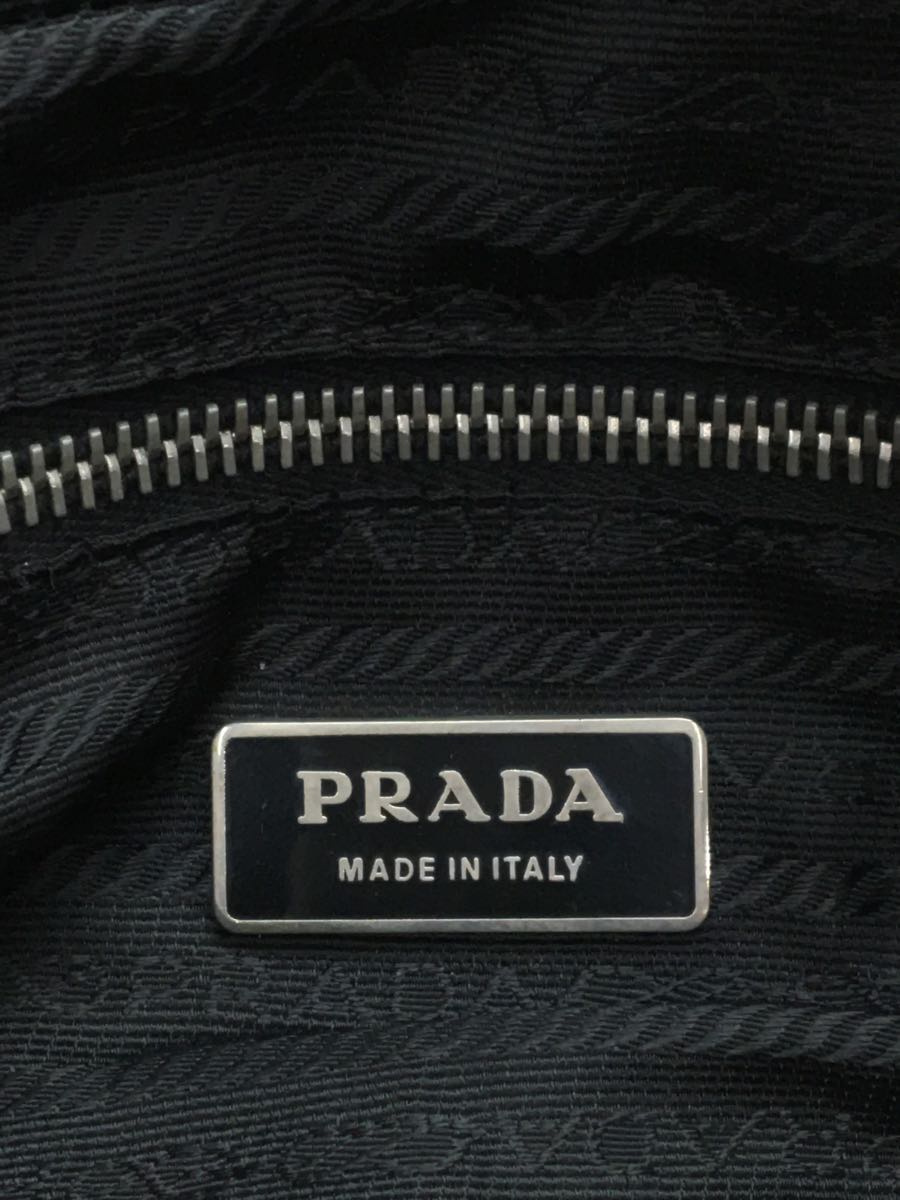 人気の定番 PRADA◆tessuto black leather shoulderbag/ナイロン/ブラック/ショルダーバッグ/ 人気の定番 PRADA◆tessuto black leather shoulderbag/ナイロン/ブラック/ショルダーバッグ/