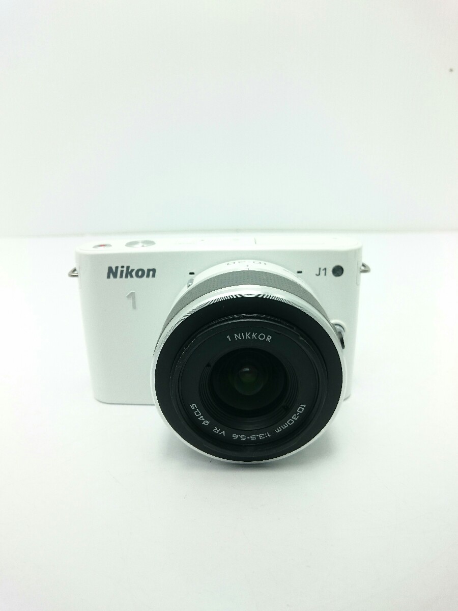 Nikon◆ミラーレスル一眼カメラ Nikon 1 J1 標準ズームレンズキット [ホワイト]_画像3