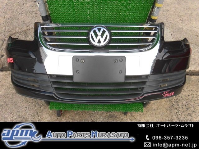 ★ VW ゴルフ トゥーラン 1T 08年 1TBMY フロントバンパー (在庫No:A23739) (6653)_画像1