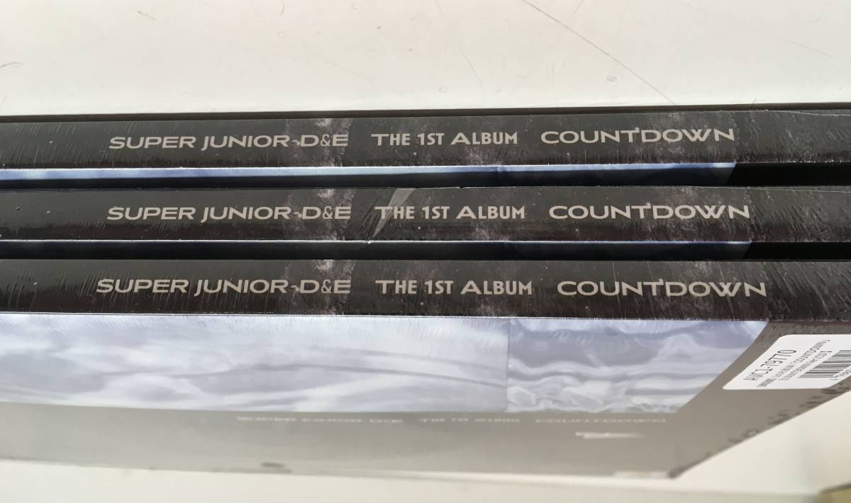 △7640-11 韓国盤 SUPER JUNIOR-D&E 1st ALBUM COUNTDOWN COUNTDOWN Ver. CD 3セット_画像10