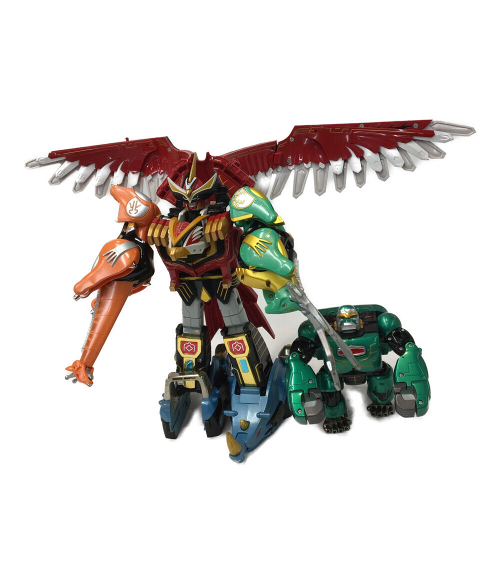 変形玩具 百獣戦隊ガオレンジャー DXガオイカロス&ガオコング