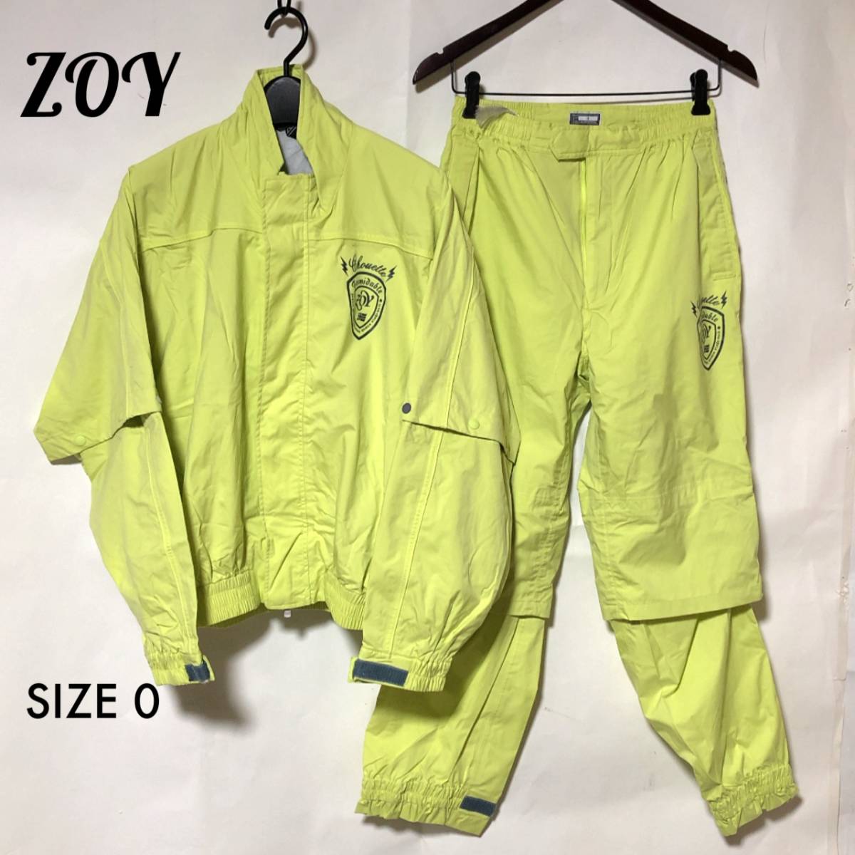 ZOY 2WAYレインウェア セットアップ メンズ サイズ0/ゾーイ 高機能