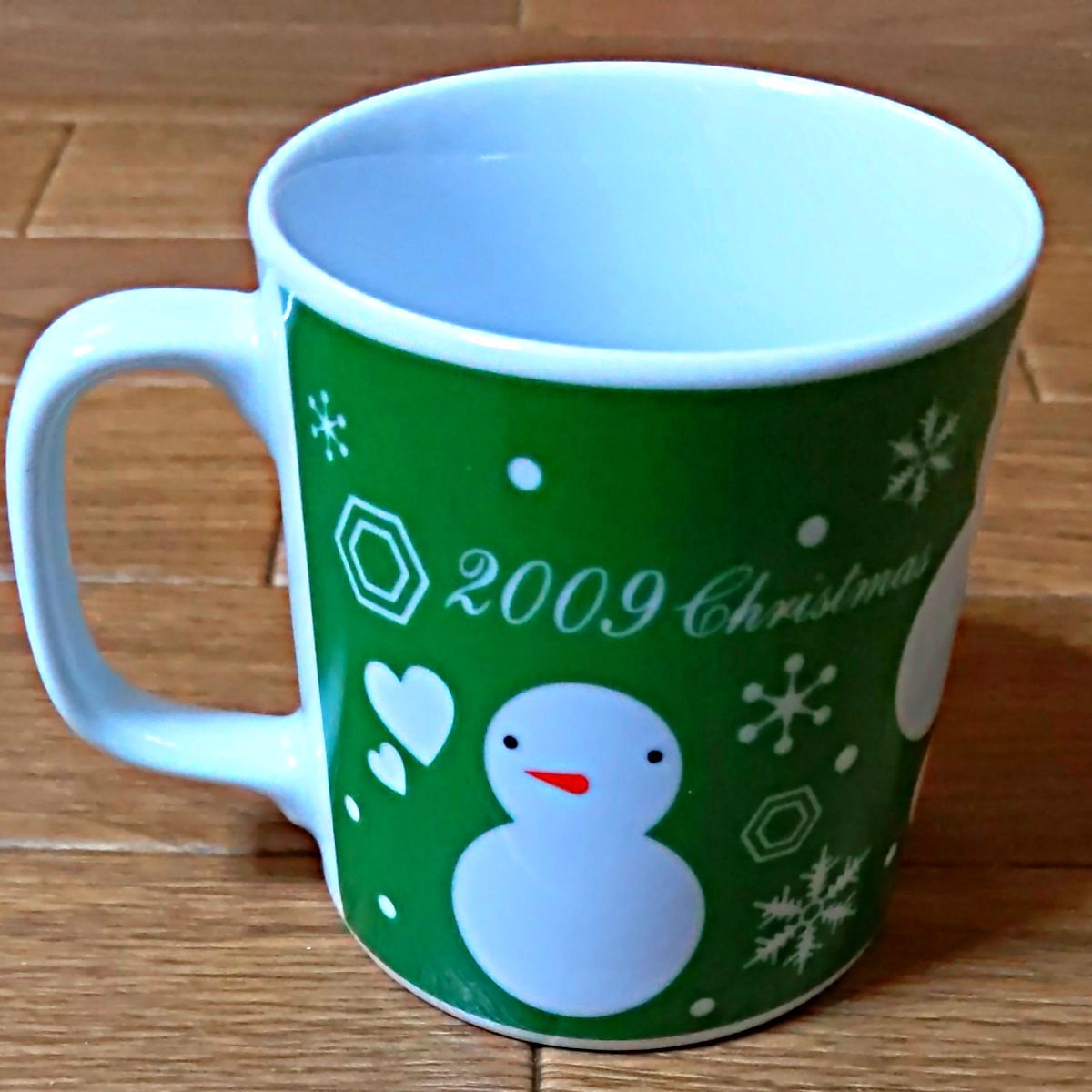 クリスマス　マグカップ　雪だるま　　銀座コージーコーナー　2009　ペア　3点セット【未使用】【非売品】【バラ売り可】【限界価格】