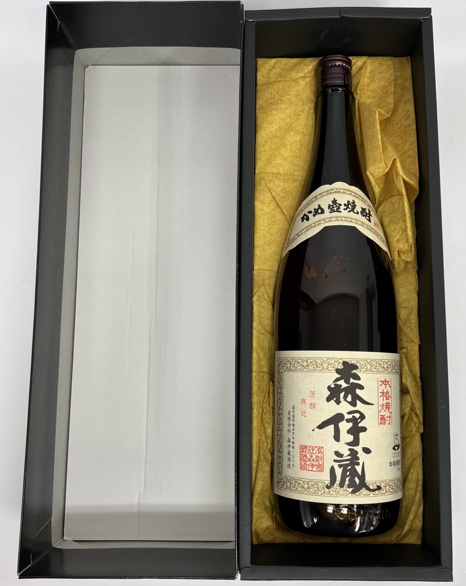 【東京都発送限定】森伊蔵　本格焼酎　芋焼酎　かめ壺焼酎　1800ml　25％_画像1