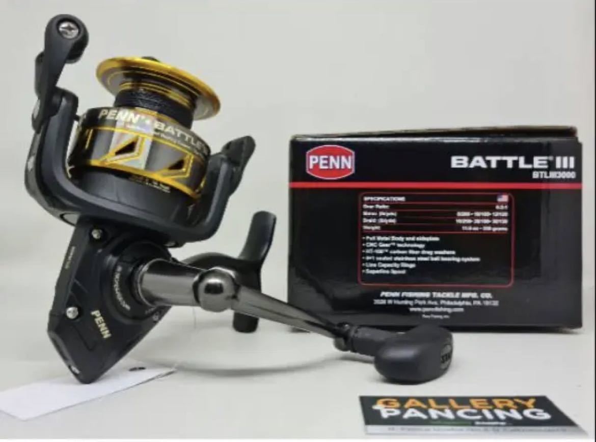 PENN リール ペン 釣り バトルBattle3 3000 新品 箱あり