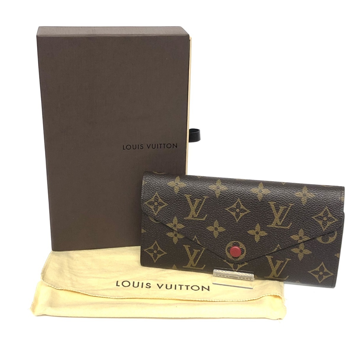 １円～ LOUIS VUITTON ルイヴィトン N60708 モノグラム ポルトフォイユ