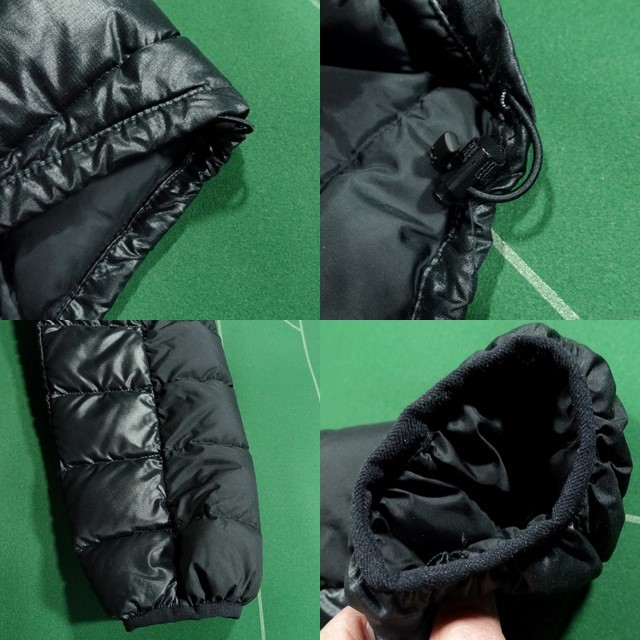 ▲旧大文字ロゴ ホグロフスHAGLOFS 700FP撥水ダウン フーディ BIVVY DOWN HOOD MEN ブラック/ブラック S（JP-M） 美品!!!▲_画像7