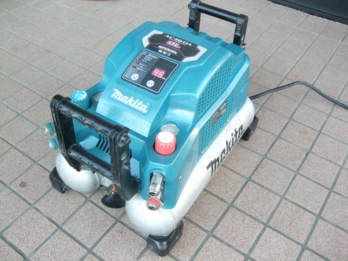 満タン早い” マキタ makita エアーコンプレッサー AC461XL 稼動品