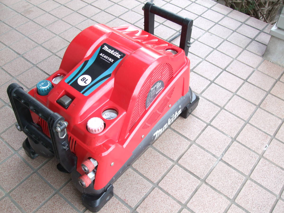 満タン早い” マキタ makita エアーコンプレッサー AC400X 稼動品 S
