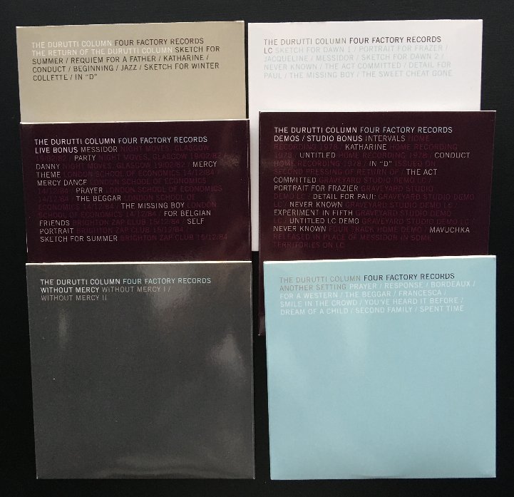 【CD】The Durutti Column / Four Factory Records (輸入盤)