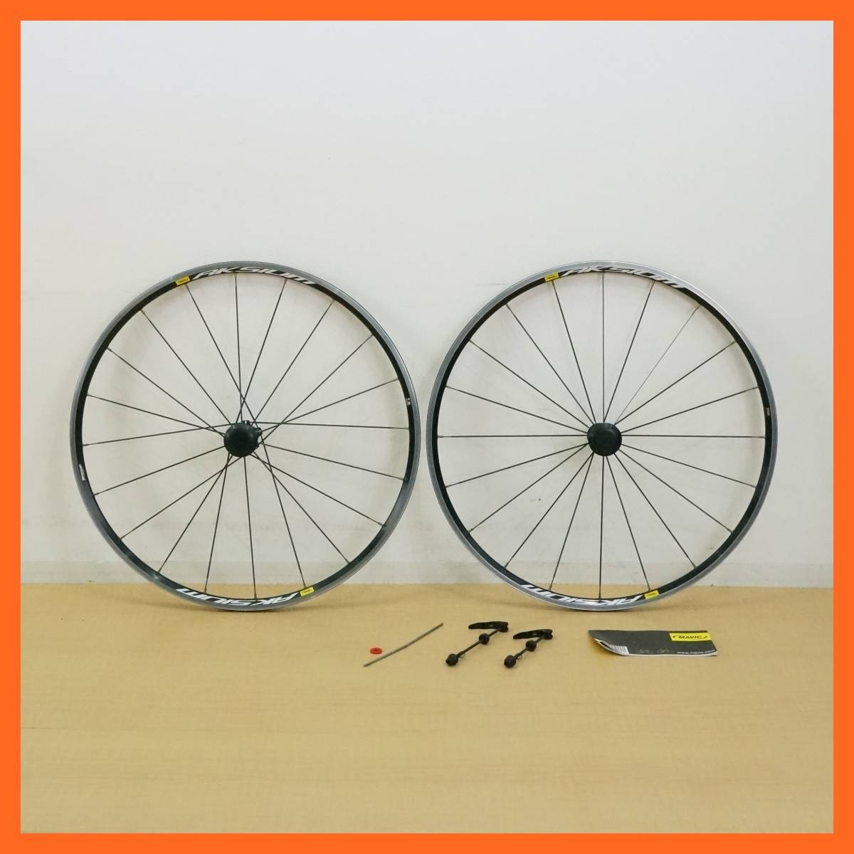 マヴィック/MAVIC】ロードバイク用 前後ホイールセット AKSIUM