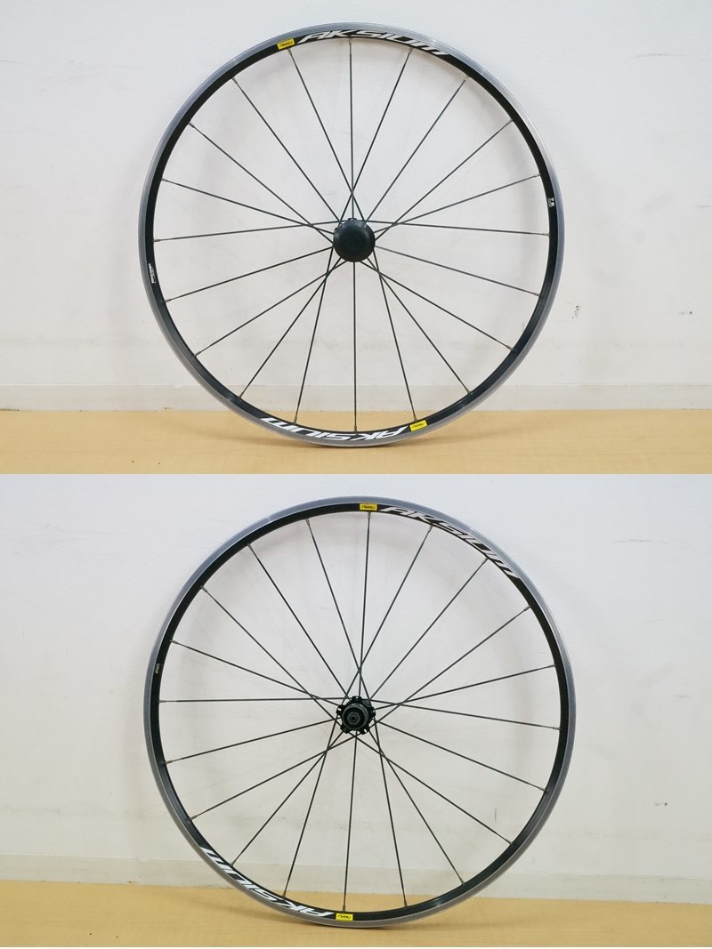 マヴィック/MAVIC】ロードバイク用 前後ホイールセット AKSIUM
