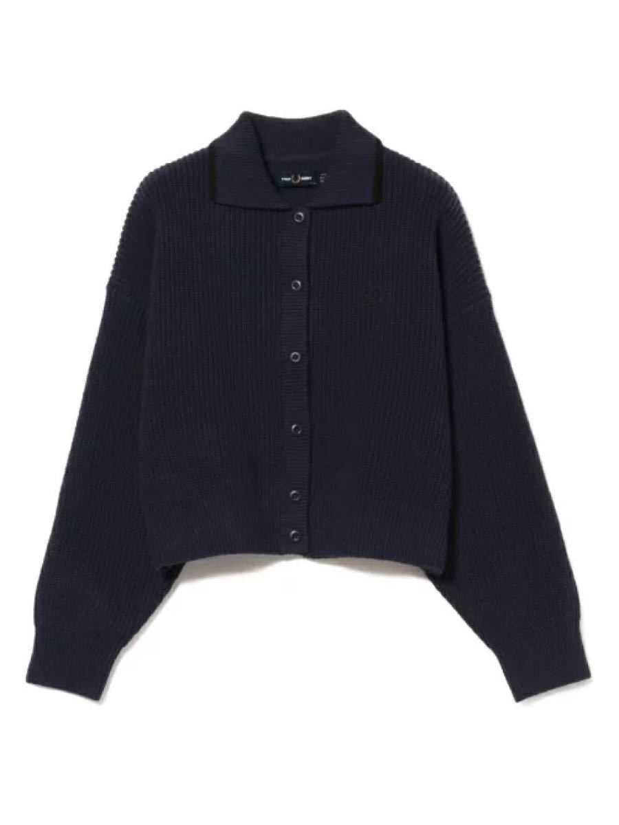 FRED PERRY × Ray BEAMS / 別注 ビッグカラー カーディガン FRED PERRY × Ray BEAMS / 別注 ビッグカラー カーディガン