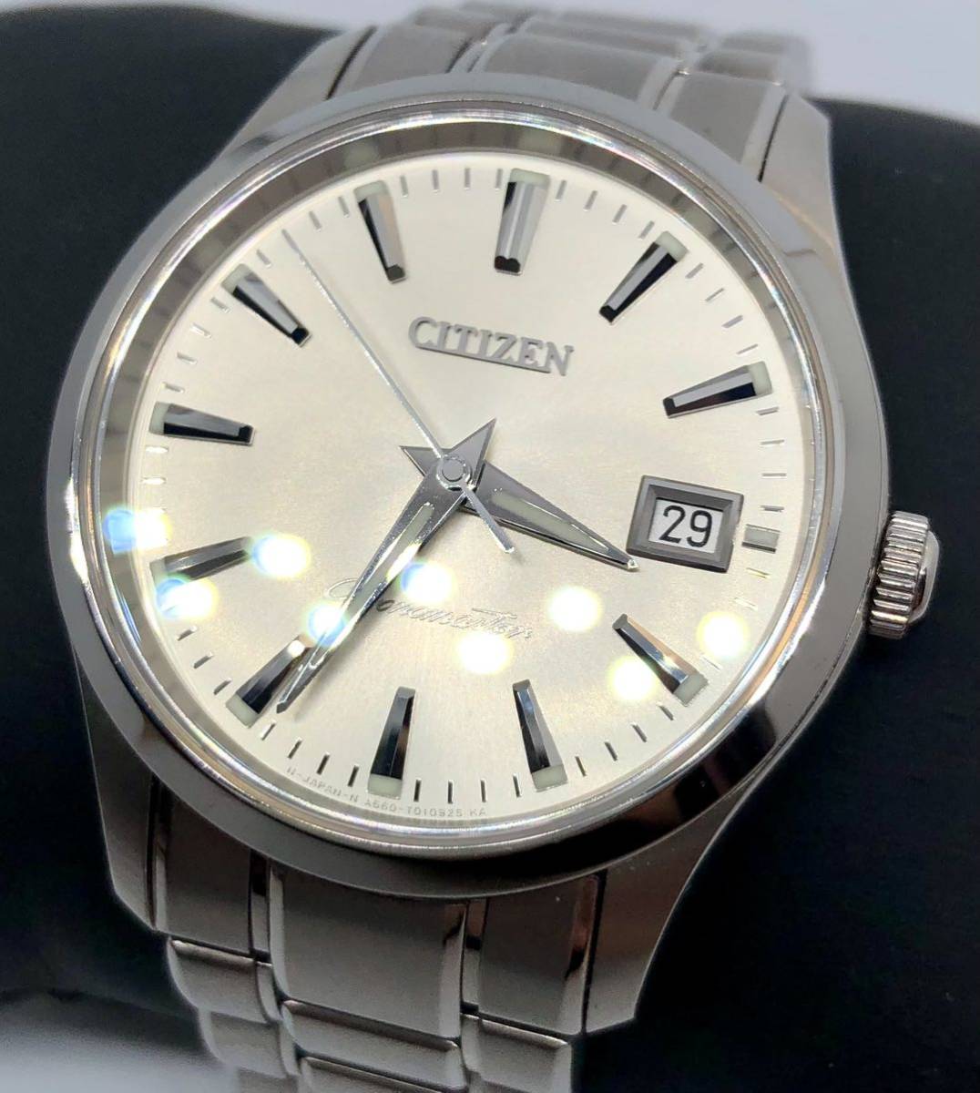 Yahoo!オークション - ザシチズン CTQ57-0952 チタン 美品 Yahoo!オークション - ザシチズン CTQ57-0952 チタン 美品