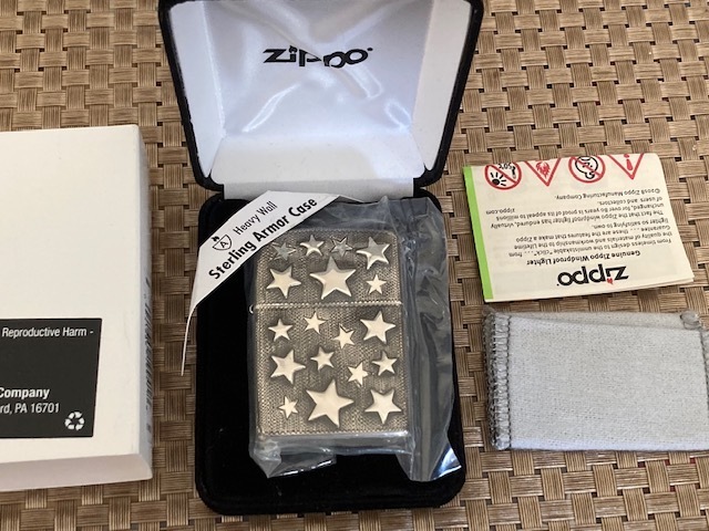 zippo x Silver King 11 Star アクセント付き特注品、新品未使用品