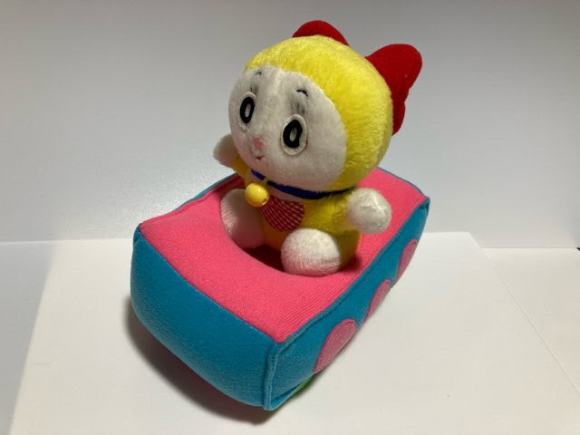 【中古品】ドラミちゃん ぬいぐるみ ドラえもん レトロ_画像1