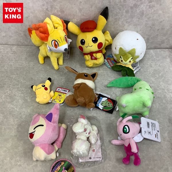 1円 ポケモン ぬいぐるみ ボールチェーンマスコット ピカチュウ 色違いのセレビィ もふもふのイーブイ 等 その他 売買されたオークション情報 Yahooの商品情報をアーカイブ公開 オークファン Aucfan Com