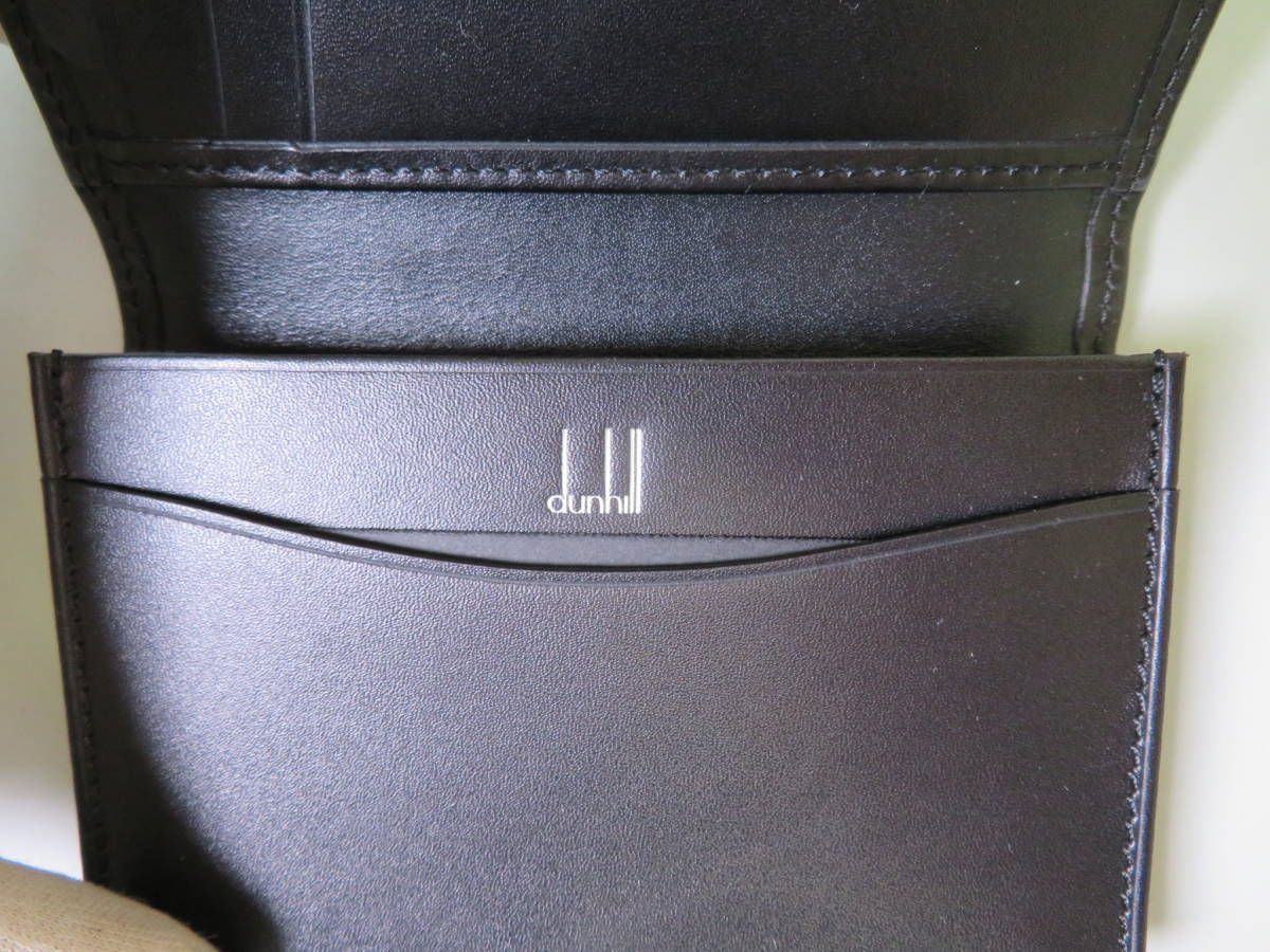 未使用品 ダンヒル dunhill 名刺入れ カードケース LL4700A レザー