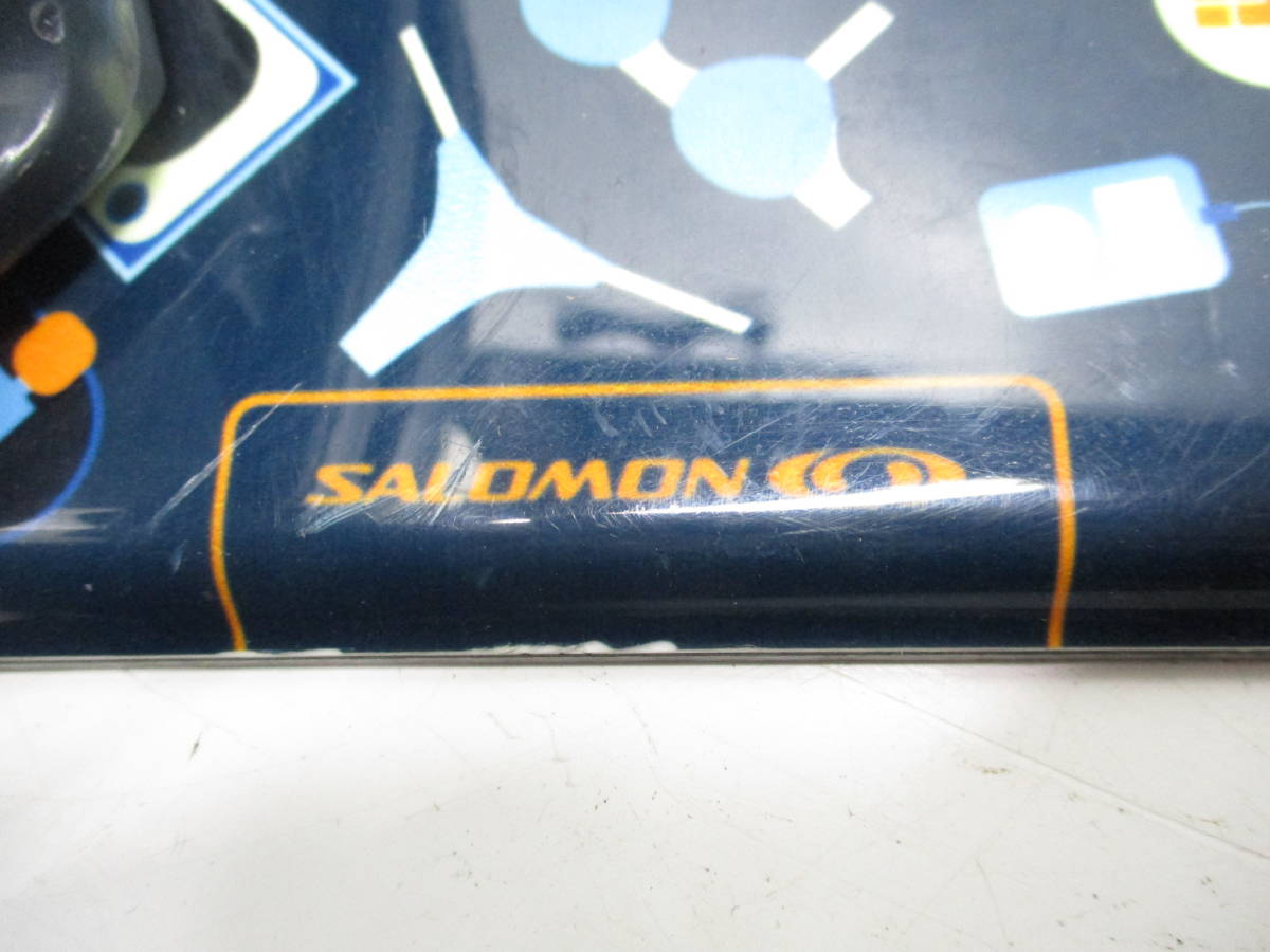 SALOMON サロモン fierce 124cm + 着脱楽々BOAブーツ 23.0cm ジュニア 子供用 スノーボード 3点セット @140_画像2