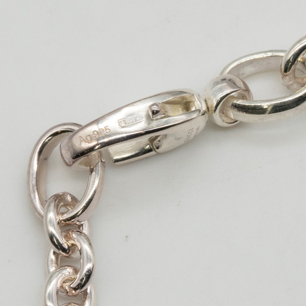  качество iko-[ Gucci ] GUCCI колье Inter locking G серебряный 925 44cm женский б/у прекрасный товар стандартный магазин покупка 
