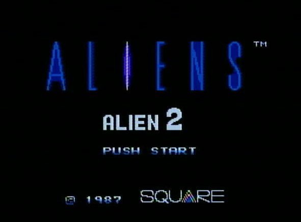 レア エイリアン2 カセット版 ディスクシステム未販売 スクウェア Aliens2 SQUARE レア 送料無料 FC互換ファミコン