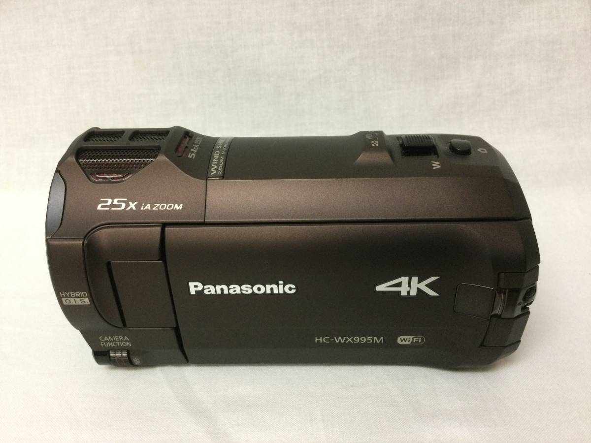 驚きの値段で 【極美品】Panasonic 4Kビデオカメラ パナソニック HC-WX995M - パナソニック - labelians.fr