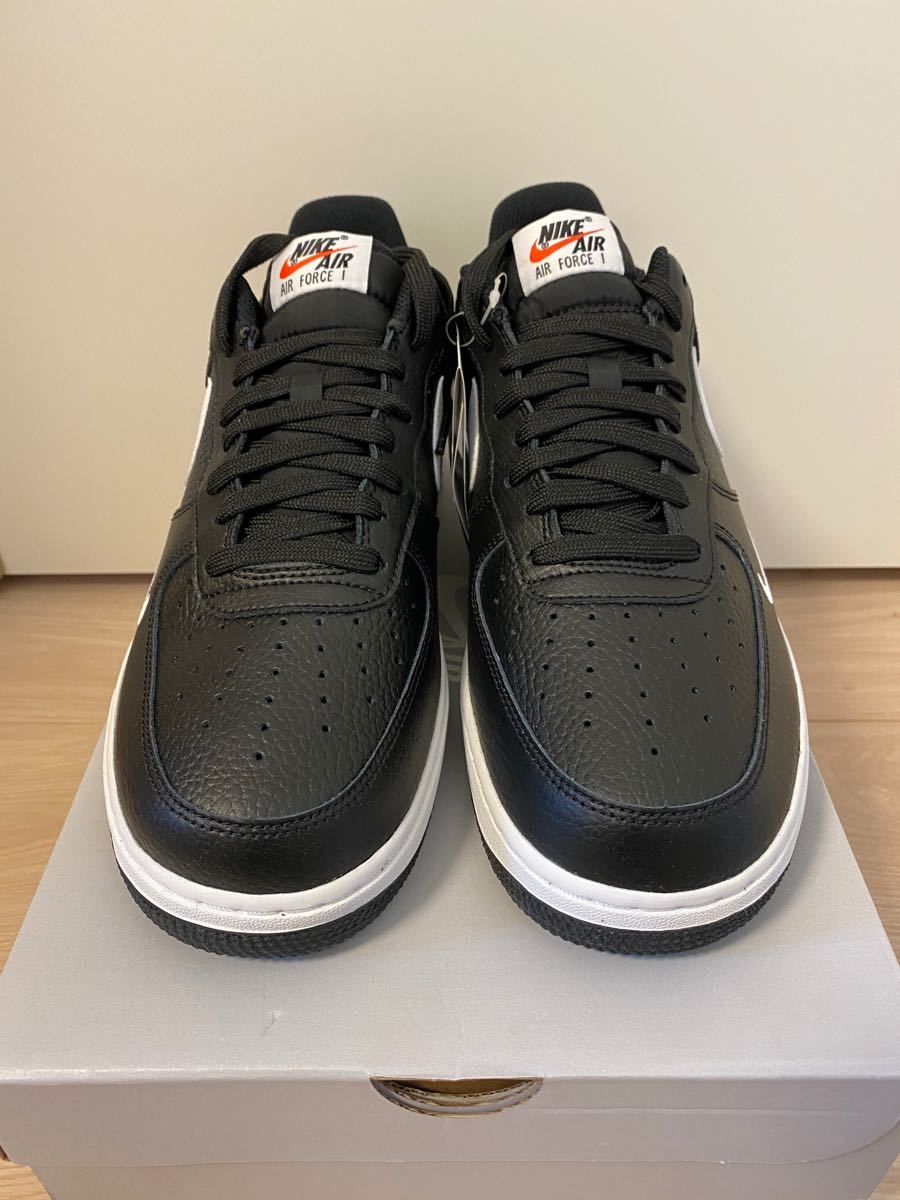 完売品】NIKE AIR FORCE 1 BLACK/WHITE - www.coronelezequiel.rn.gov.br