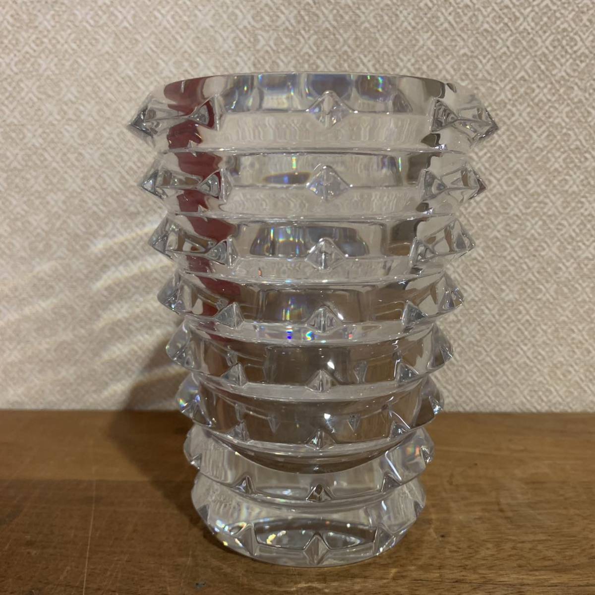 レア 未使用 美品 Baccarat バカラ クリスタルガラス アルルカン S