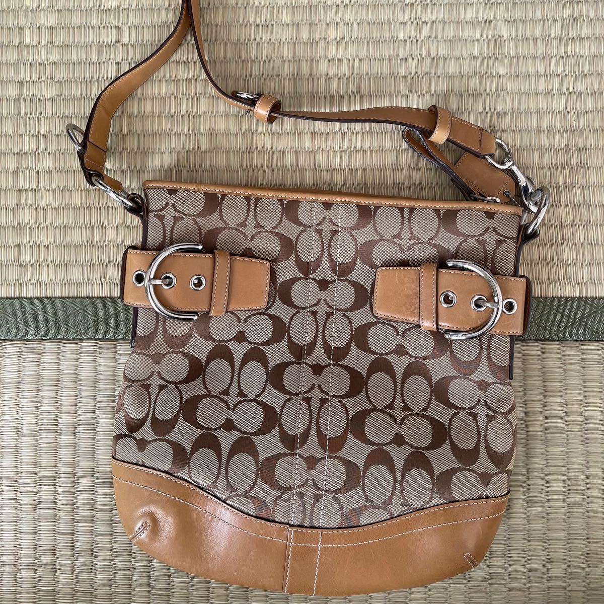 COACH コーチショルダーバッグ 斜め掛けショルダーバッグ Yahoo!フリマ