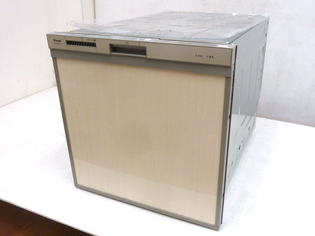 リンナイ ビルトイン 食器洗い乾燥機 RKW-404A-SV 「かわいい～！」 2016年 シルバー 幅45cm 食洗機 スライドオープン 動作確認済み 81％以上節約 41L Rnnai 容積