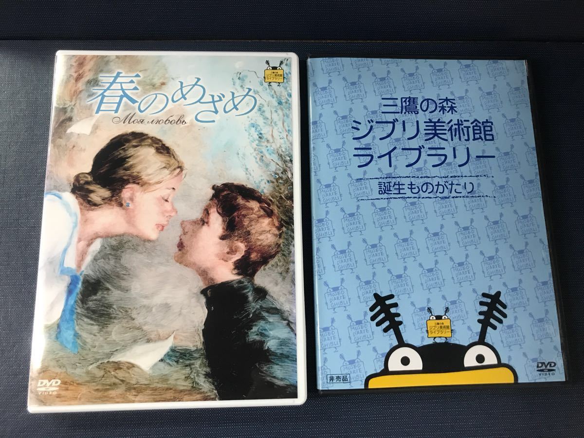 DVD 春のめざめ 三鷹の森ジブリ美術館ライブラリー誕生ものがたり：DVD付き_画像1