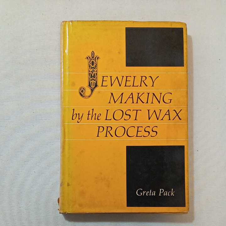 zaa-301♪ロストワックスプロセスによるジュエリー作りJewelry Making by the Lost Wax Process グレタパック(著) 1968年