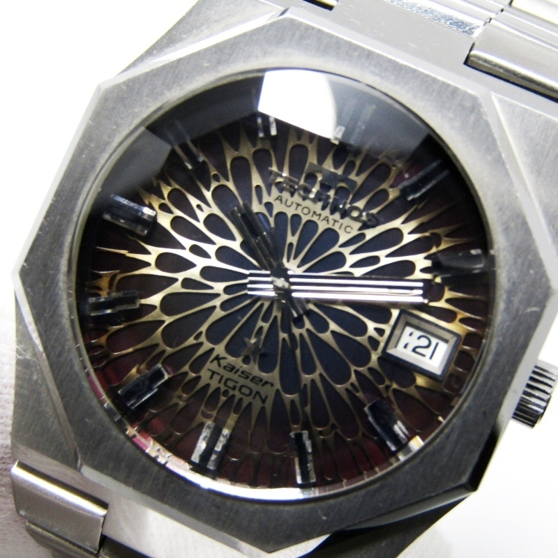 TECHNOS テクノス Kaiser TIGON 自動巻き 腕時計 カイザー TECHNOS テクノス Kaiser TIGON 自動巻き 腕時計 カイザー