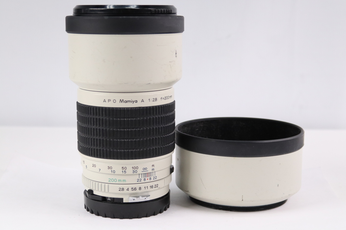 MAMIYA マミヤ A APO 200mm F2.8 単焦点 中判カメラレンズ 25366-F www