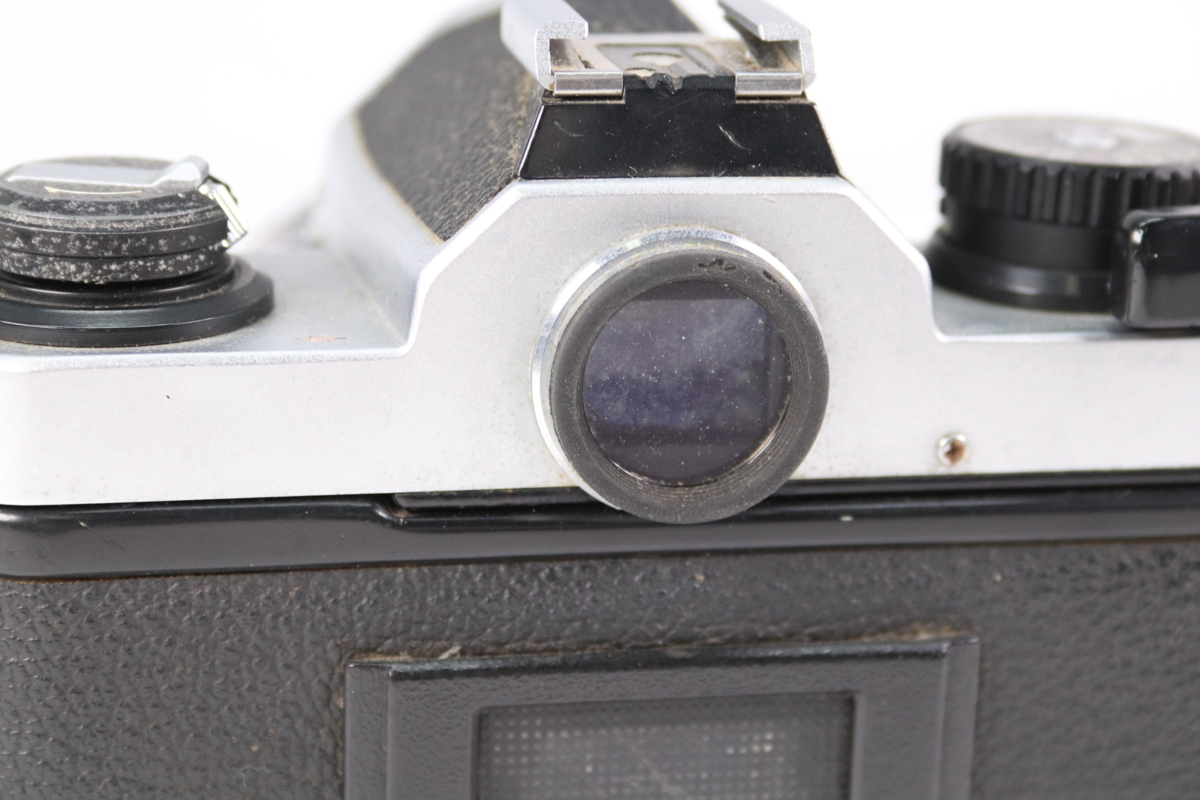 【ジャンク品】NIKON ニコン NEW FM2 前期 NIKKOR-S AUTO 50mm F1.4 単焦点レンズ 一眼レフ フィルムカメラ 25398-C_画像3