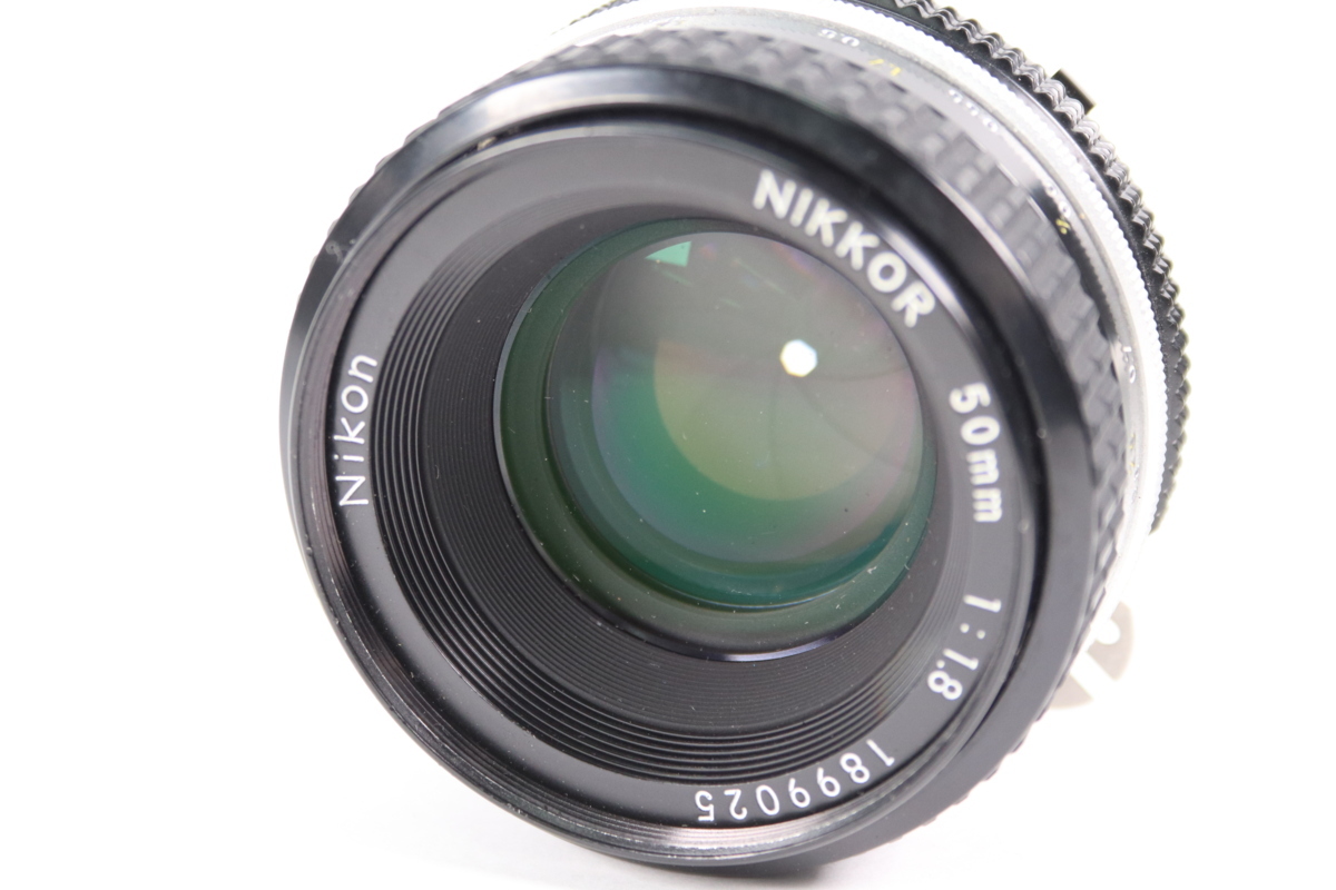 NIKON ニコン F2 アイレベル ブラック NIKKOR 50mm F1.8 単焦点レンズ ケース付 MF 一眼レフ フィルムカメラ 25433-F_画像9